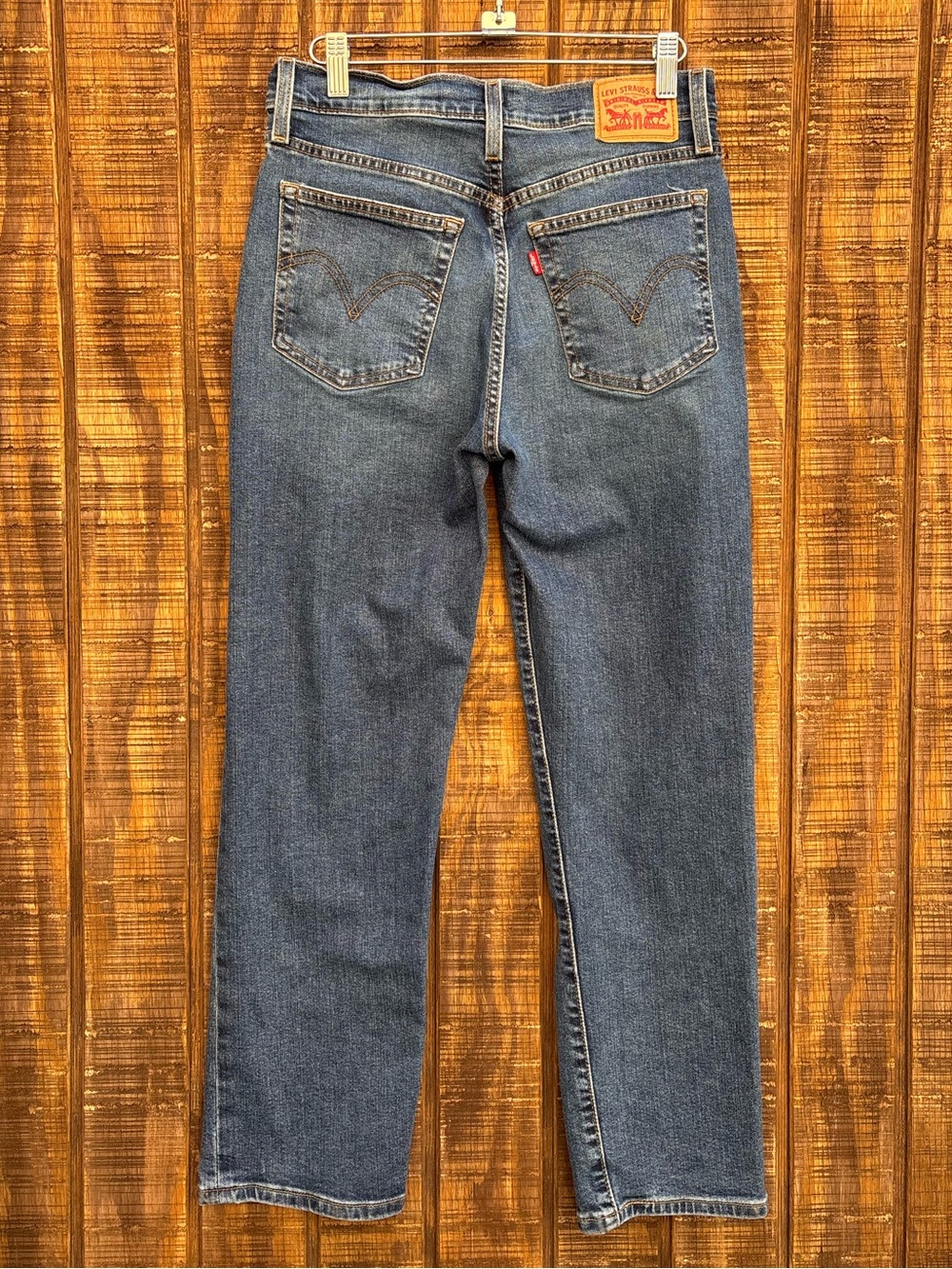 Levi’s Wedgie Straight Leg Button Up Jeans